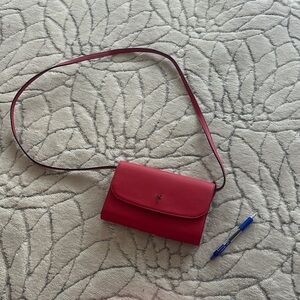 Chic Red Crossbody Bag